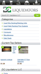 Mobile Screenshot of dcliquidators.com